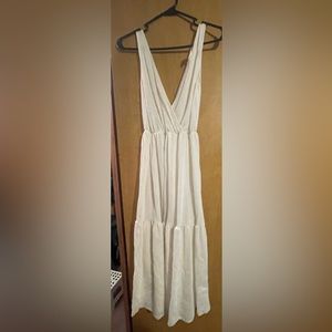 White Midi NWOT Dress